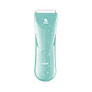 Дитяча машинка для стриження VGR V-150 BLUE, 3 безпечні насадки, безшумна, IPX7, фото 5