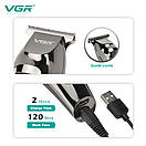 Тример VGR V-070, 5 насадок, LED display, фото 3
