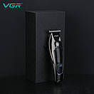 Тример VGR V-070, 5 насадок, LED display, фото 5