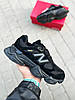 Чоловічі термо кросівки New Balance 9060 Black Cordura GTX чорні Нью Баланс замша водонепроникнений текстиль осінь зима, фото 4