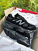 Чоловічі термо кросівки New Balance 9060 Black Cordura GTX чорні Нью Баланс замша водонепроникнений текстиль осінь зима, фото 9