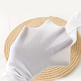 Колготи нейлонові білі для дівчинки 110-116, фото 3