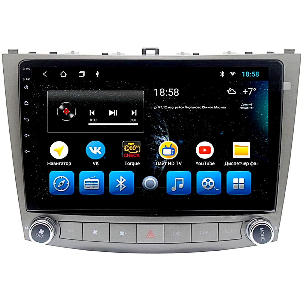 Штатна магнітола андроїд  LEXUS IS250-GS350, Автомагінтола 2 дин 2/32, штатний головний пристрій люкус, фото 1