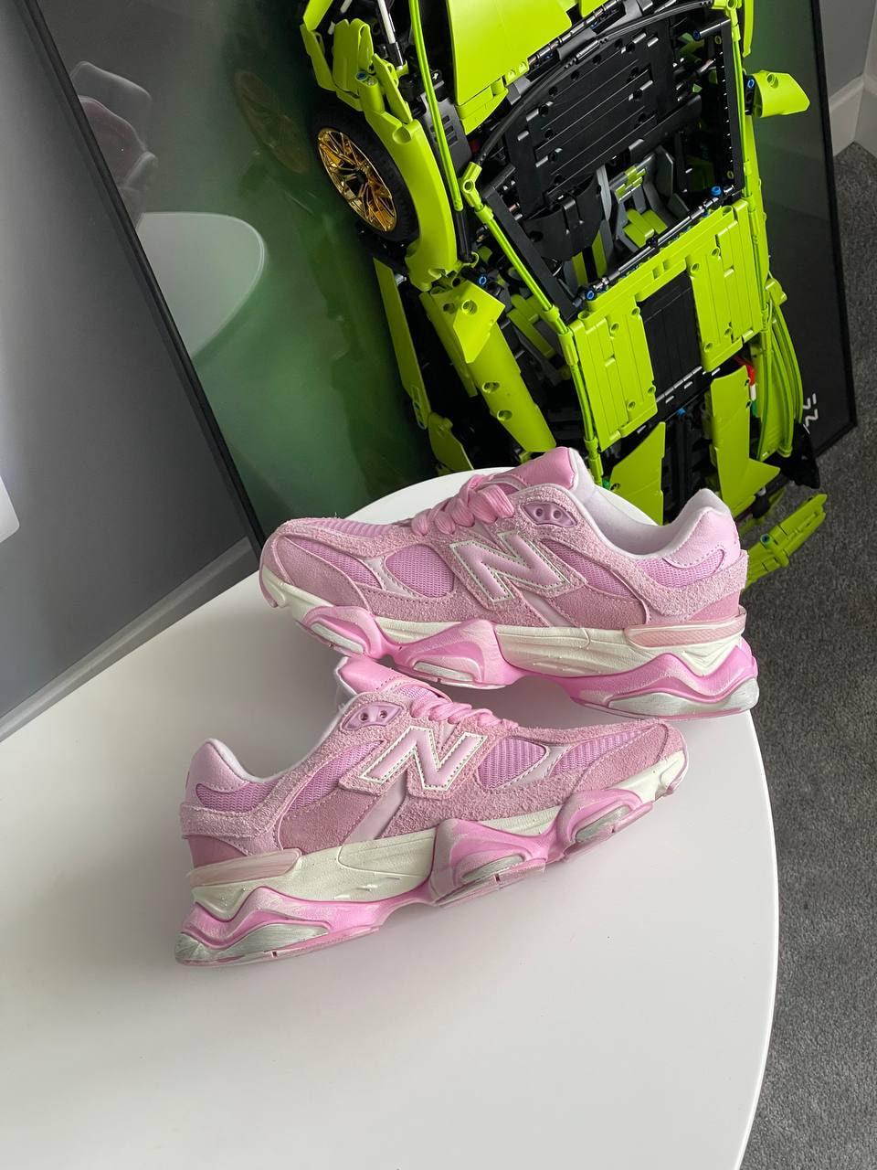 Жіночі кросівки New Balance 9060 Pink Рожеві Взуття Нью Беланс 9060 замша текстиль демісезон, фото 1