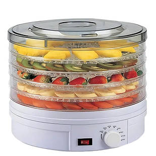 Сушарка для овочів та фруктів 1000 Вт MAXTOP MP-5077 Біла