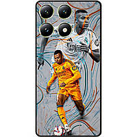 Силіконовий чохол бампер для Xiaomi 14T Pro з малюнком Mbappe Мбаппе Real