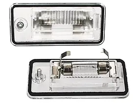 Підсвітка номера + лампочка Audi A3 8P A4 B6 B7