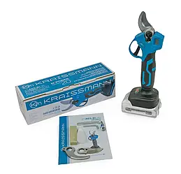 Акумуляторний секатор KRAISSMANN 25 AGS-BL 20MP (ТУШКА, 20В, Безщітковий, НІМЕЧЧИНА)