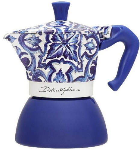 ГейзернаякофеваркаBialettixD&GBluMediterraneo6чашек