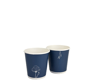 Стакан 2-шаровий "Синій" на 110мл - 25шт/уп