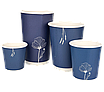 Стакан 2-шаровий "Синій" на 450мл - 20шт/уп, фото 3