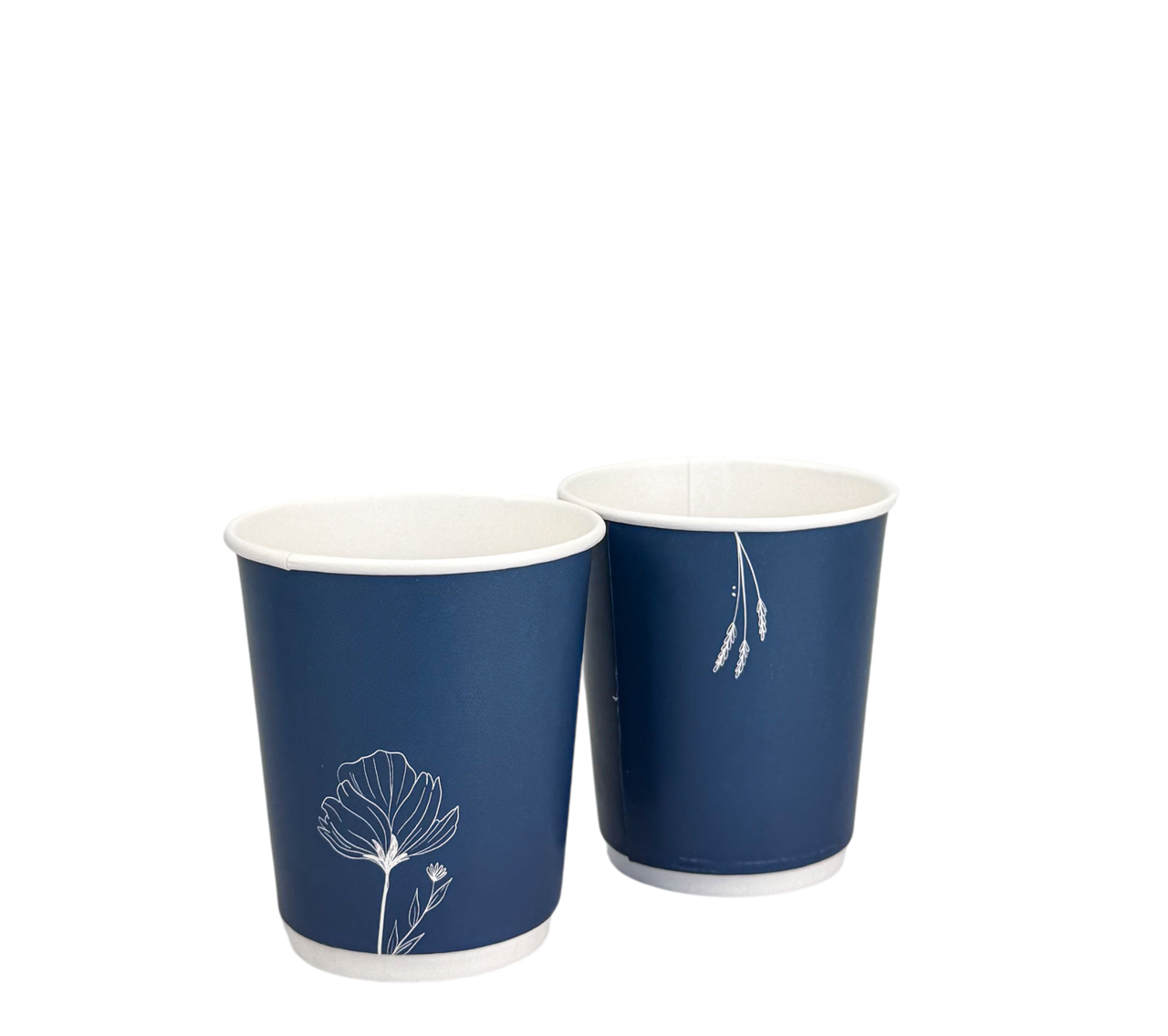 Стакан 2-шаровий "Синій" на 250мл - 25шт/уп, фото 1