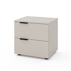 Приліжкова тумба Metkas Home 500×420×490 мм, ЛДСП Кашемір (MA031UK)