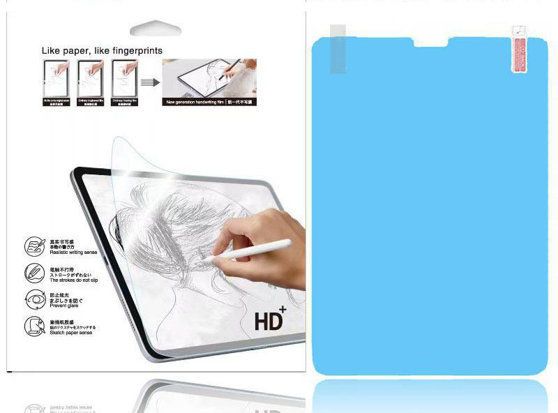 Захисна плівка з ефектом паперу для Apple iPad Air 11 M2/M3 (2024/2025), Air 4/5 10.9" (2020/2022) для малювання та письма матова, фото 1