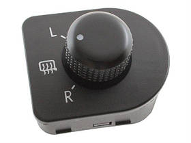 VW Bora 98-05 перемикач регулювання електричного дзеркала з функцією складання, арт. DA-1620