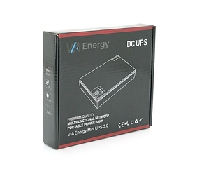 ДБЖ для роутерів, комутаторів, POE Mini UPS VIA Energy, ємність (10400мА•ч), потужність 18Вт