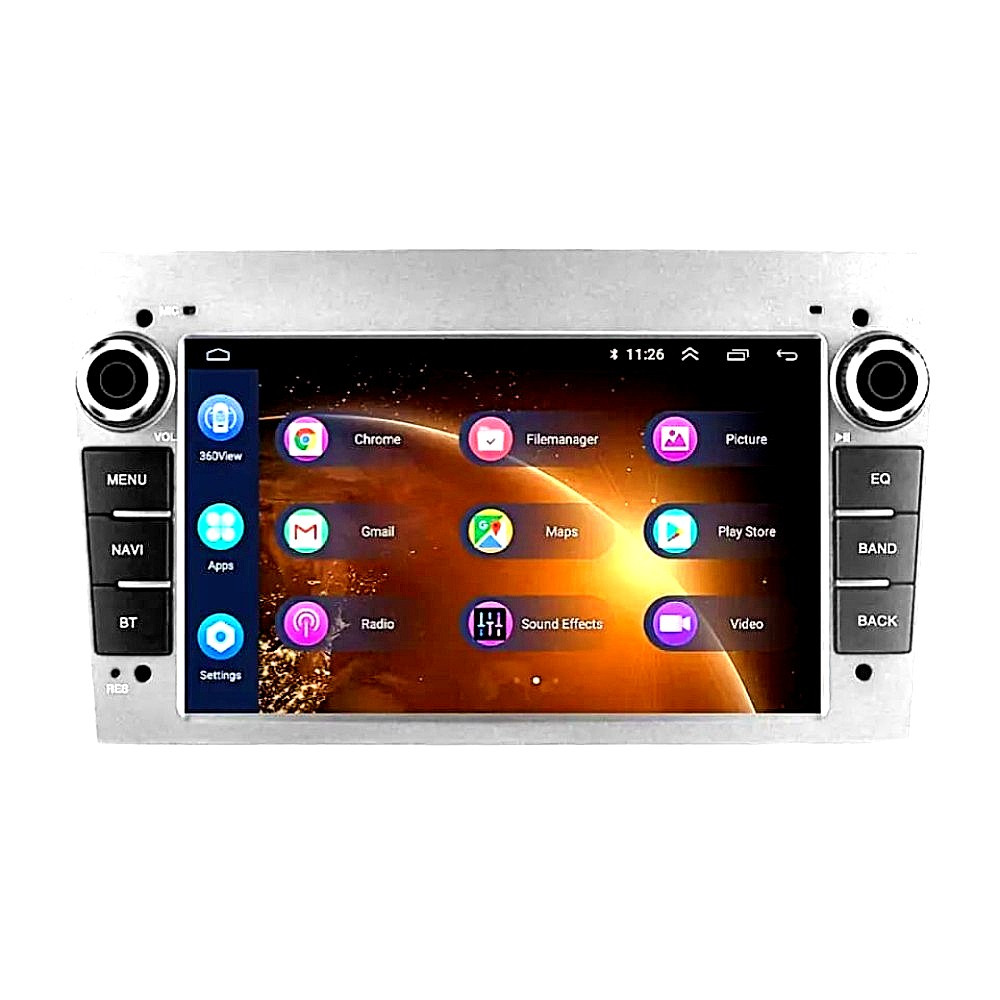 Штатна магнітола андроїд 7'' OPEL UNIVERSAL Android 12 4+32GB- With carplay опель, фото 1