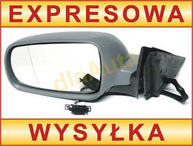 VW Passat B5 98-03 зовнішнє дзеркало з електричним підігрівом для фарбування ліва сторонаевое