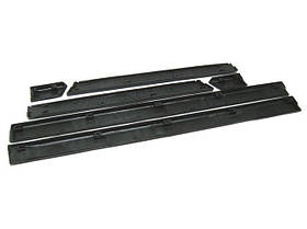 VW Golf II 87-92 5-дверний бічні молдинги широкие L+P 6 шт. комплект БЕЗ КЛІПС арт. DA-4932