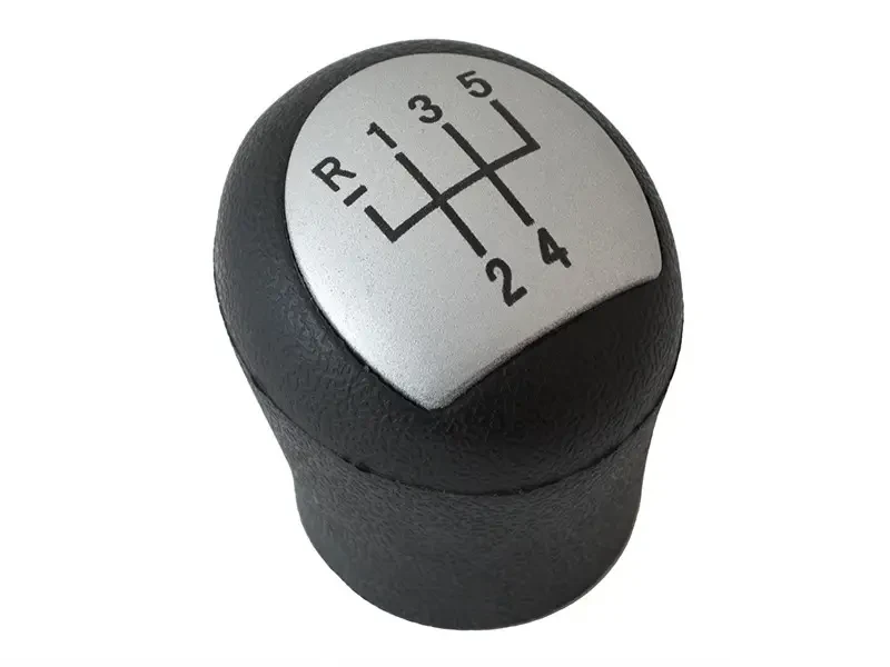 Renault Twingo 01-08 ручка перемикання передач сріблястий, чорний схема, фото 1