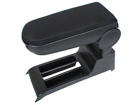 VW Polo IV 9N 01-09 підлокітник комплектект чорна тканина + монтажний комплектект