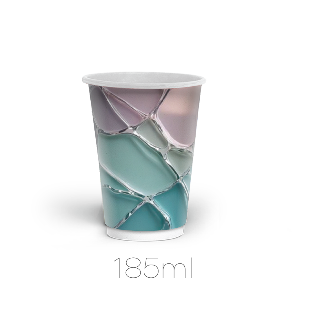 Стакан 2-шаровий "Кристал" на 185мл - 25шт/уп, фото 1