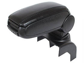 VW Golf V 03-08 підлокітник комплектект чорна штучна шкіра + монтажний комплектект, арт. DA-14885