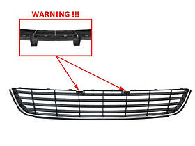 VW Golf VI H / B 08-13 передня решітка бампера середня