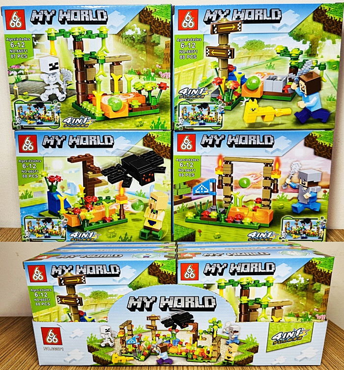 Конструктор Minecraft My World (66071), фото 1