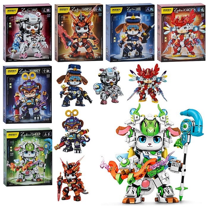 Конструктор Zodiac (8816-8821), фото 1