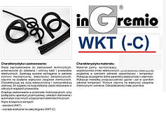 Автомобільна гофра труба для проводки розрізна Ingremio-Peszel (Польща) WKT (-C)