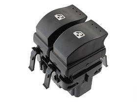 Renault Clio II 1998- Clio III 2005- ДВІЙНИЙ перемикач електросклопідйомників