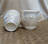 Фарфоровi горнятка з перламутровим поливом - 2шт.., фото 4
