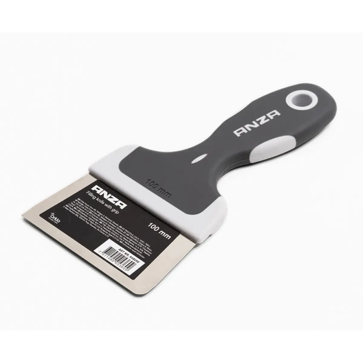 Шпатель металевий Anza 100мм