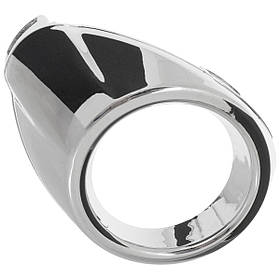 Рамка протитуманки Ford Focus III 10-14 ХРОМ права