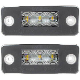 Audi A8 D3 4E 02-10 LED підсвічування номерного знака 2 шт. встановити