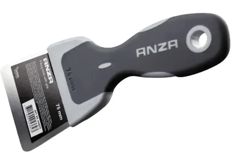 Шпатель металевий Anza 80мм, фото 1