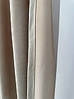 Оксамитові(велюрові) однотонні штори турецької якості. Колір: бежевий, фото 9