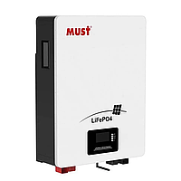 Акумулятор MUST LP16-48100 5 кВт·год 48 V 100 Ah LiFePO4 з для сонячних систем і резервного живлення