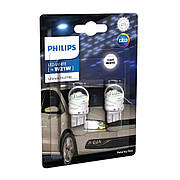 Світлодіодні led лед лампи W21W Philips Ultinon Pro3100 11065CU31B2, білі, 12В, ОРИГІНАЛ