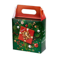 Солодкий новорічний подарунок, набір №14, 900 г. замовлення від 16 шт.