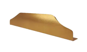 Ручка меблева 300mm Premium Hexa з фаскою Золото браш