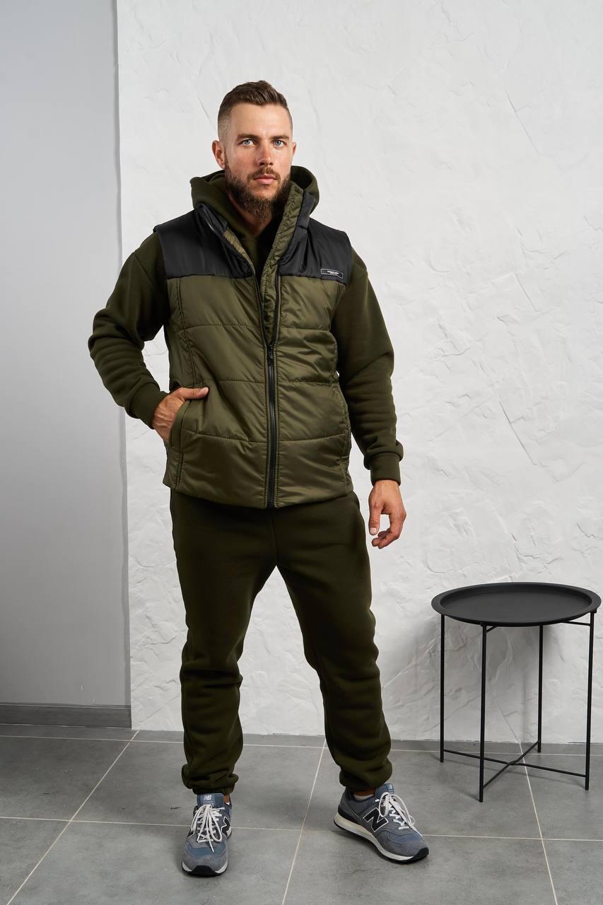 Чоловічий костюм-трійка на флісі "Трьохнитка", фото 1