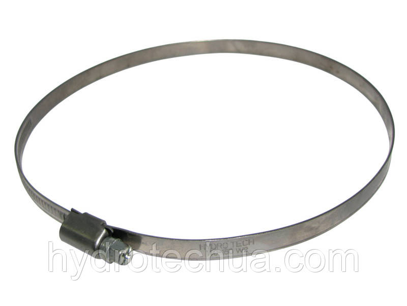 Хомут 140-160 W2 черв'ячний нержавіючий HYDRO TECH