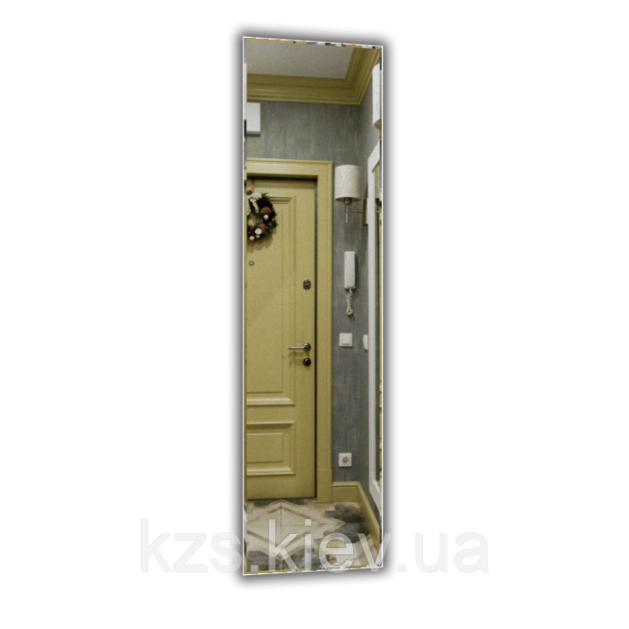 Дзеркало з фацетом 10 мм, 1500 х 400 мм., фото 1