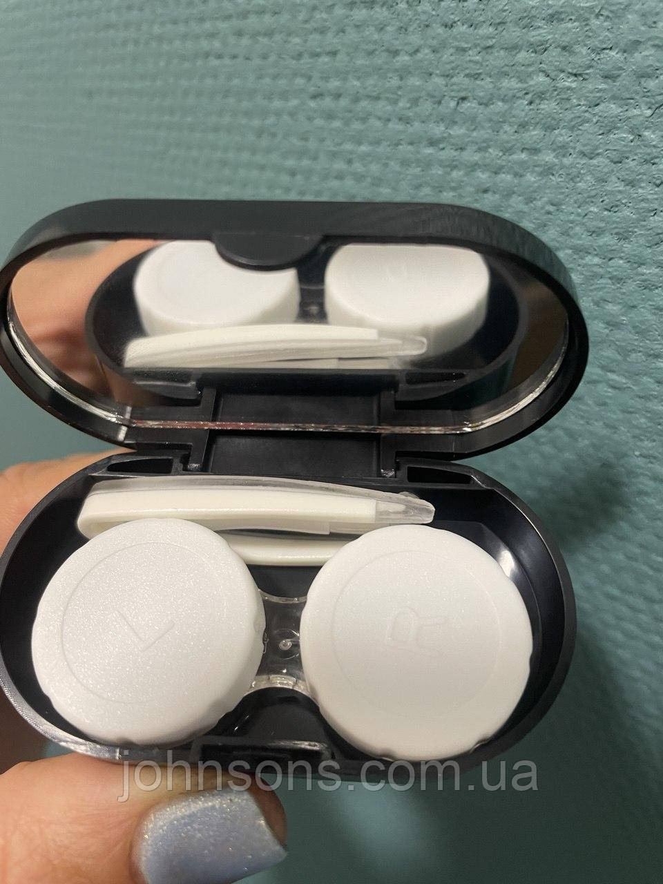 Дорожній набір для контактних лінз | Футляр для контактних лінз, фото 1