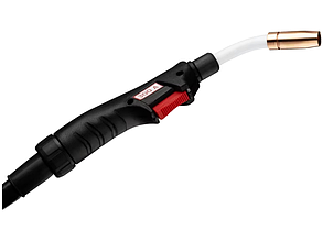 Пальник зварювальний з рукавом поворотний гусак MIG/MAG євророз'єм VITA Іскра (EP-0002) дріт 0.6–1.2 мм 300А 3м