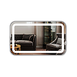 Дзеркало з LED підсвічуванням 600 х 1000 мм., фото 2