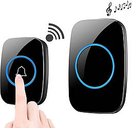 Бездротовий дверний дзвінок A10 на вхідні двері - Black