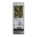 Дзеркало прямокутне з фацетом 10мм, 1500х500 мм, фото 2